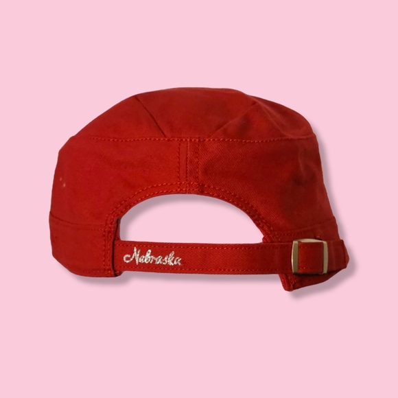 Adult Adjustable Cadet Cap - Nebraska Cornhuskers - Picture 3 of 7